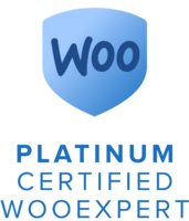 WooCommerce Platinum Certified WooExpert Badge Logo