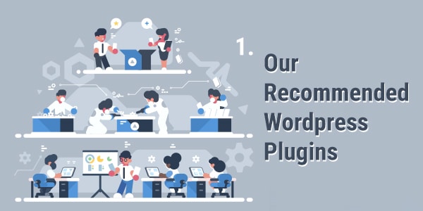 Our Recommended WordPress Plugins Banner