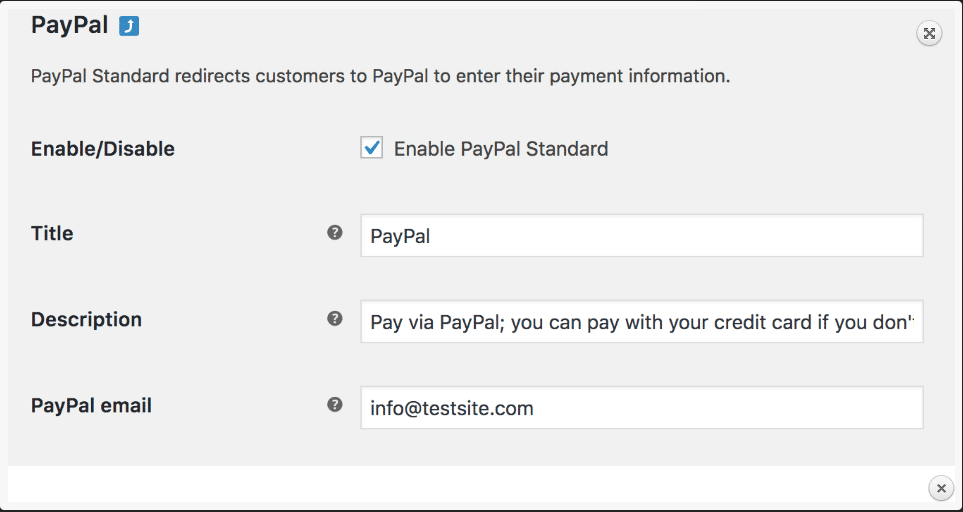 Paypal Redirects