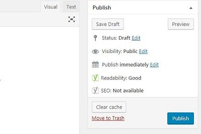 Publish - Yoast SEO