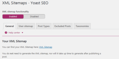 Yoast - XML Sitemaps