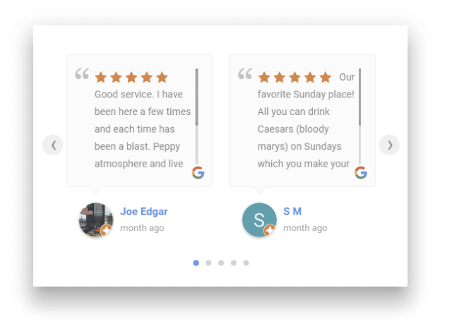 Google Reviews Plugin