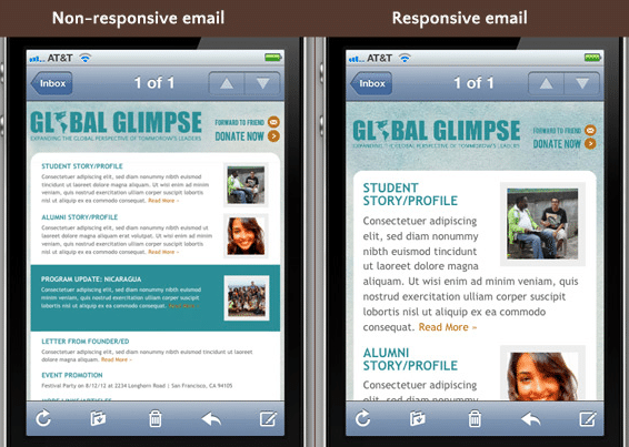 Email Marketing Mobile Friendly Email Examples