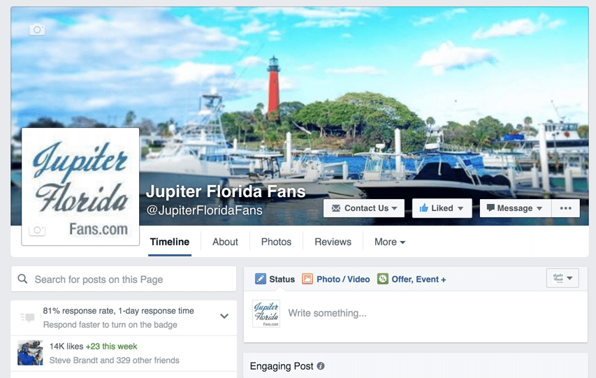 Jupiterfloridafans.com Facebook Page - Restaurant Tips Jupiter, Florida