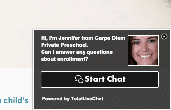 Live Chat Example