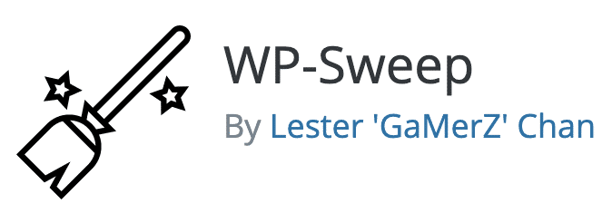 Wordpress Maintenance - WP-Sweep