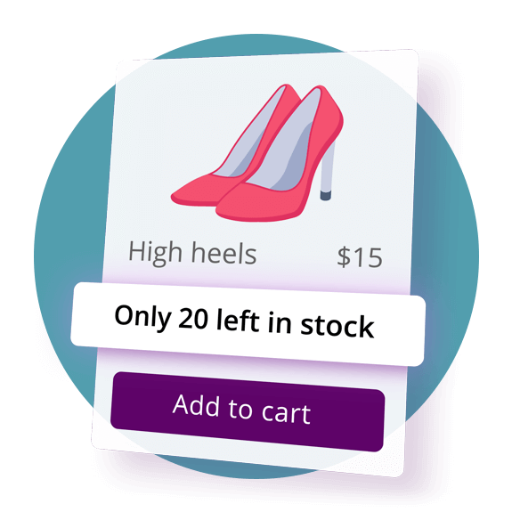 WooCommerce Show-stock Icon