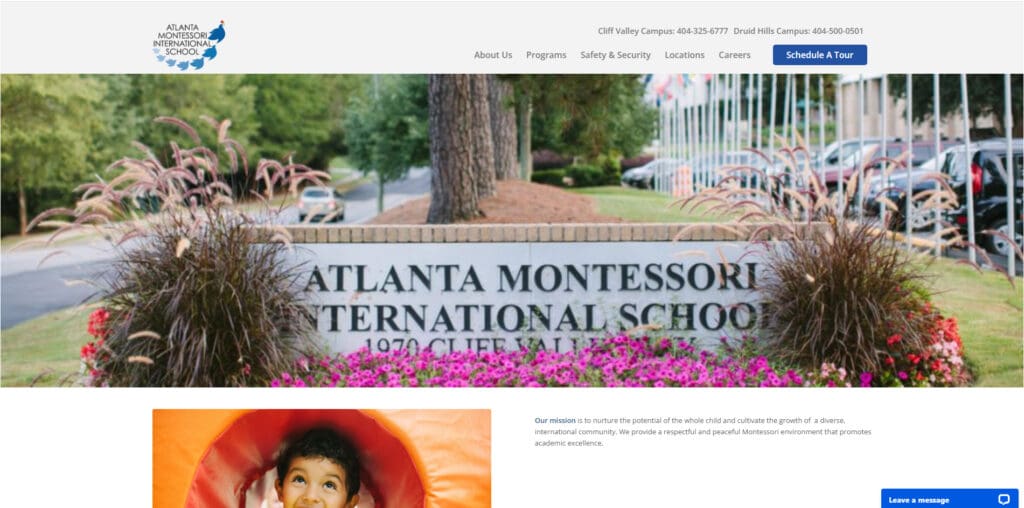 AMIS School - Website Design